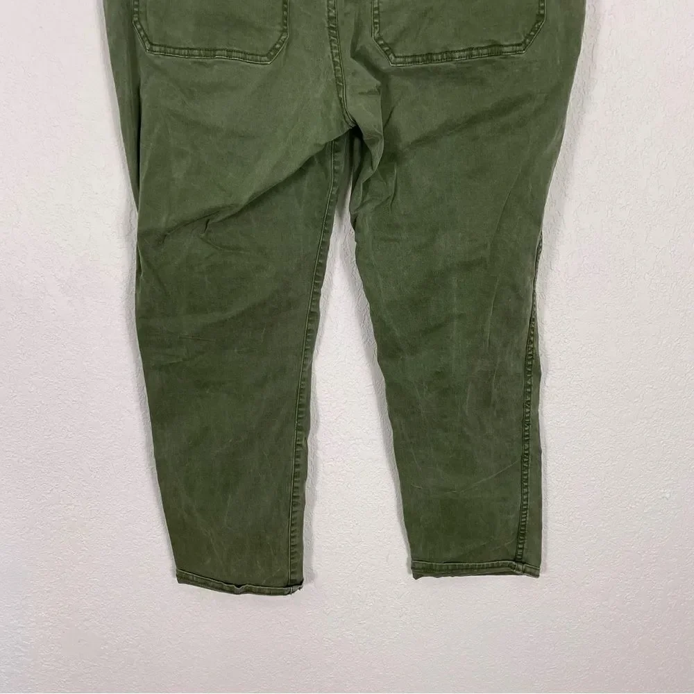 Madewell Army Green Skinny Leg Pants‎